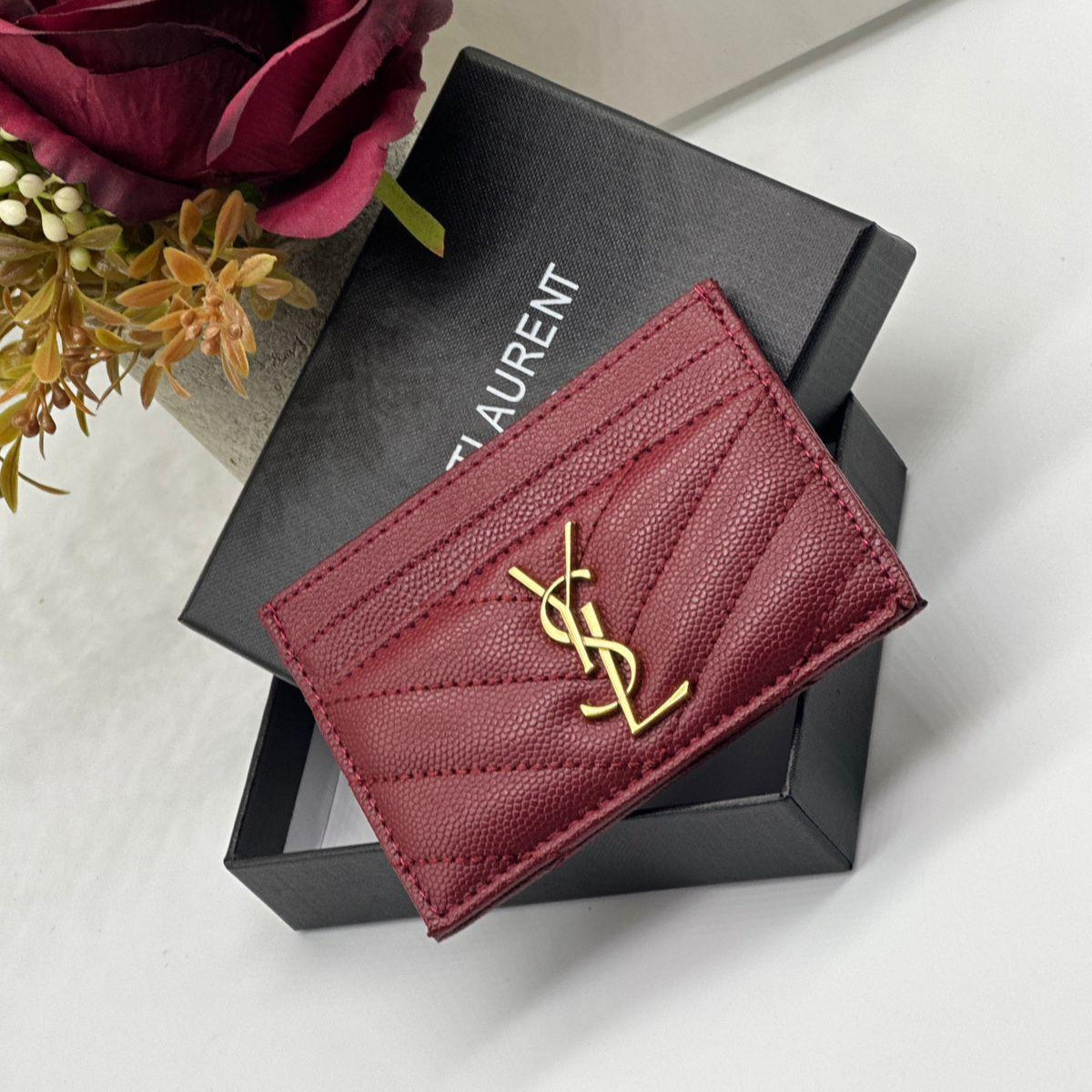 Ysl Card Holder Style #1