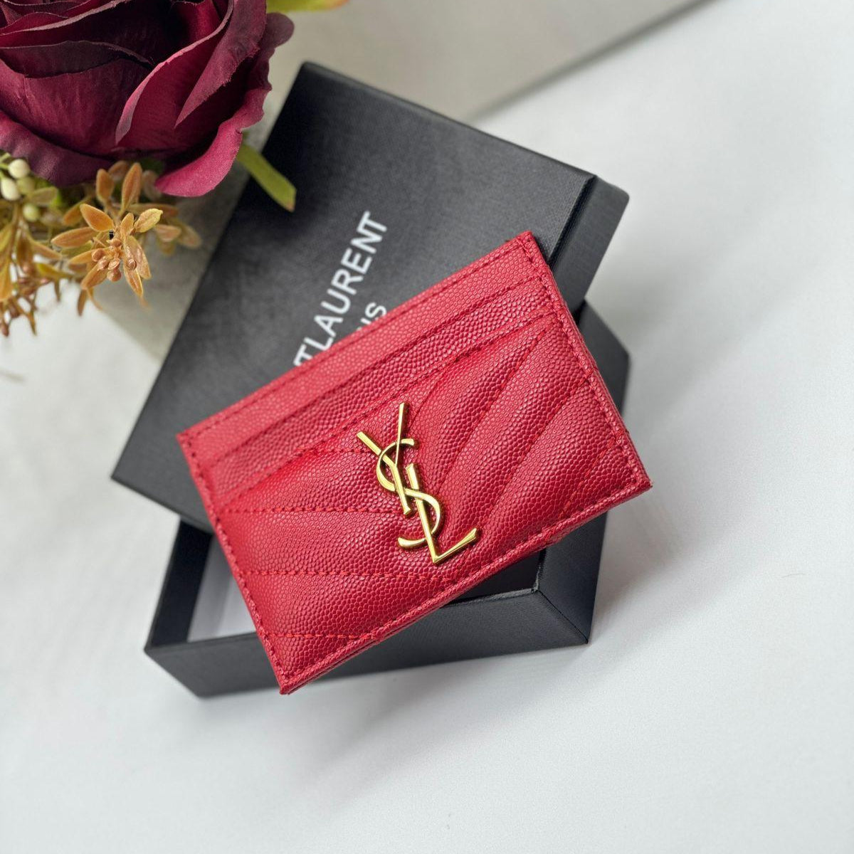 Ysl Card Holder Style #1