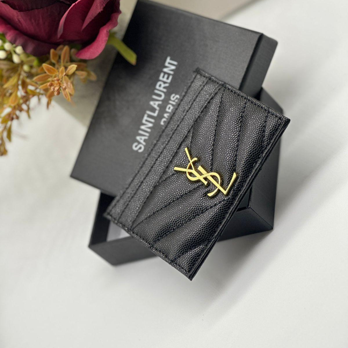 Ysl Card Holder Style #1