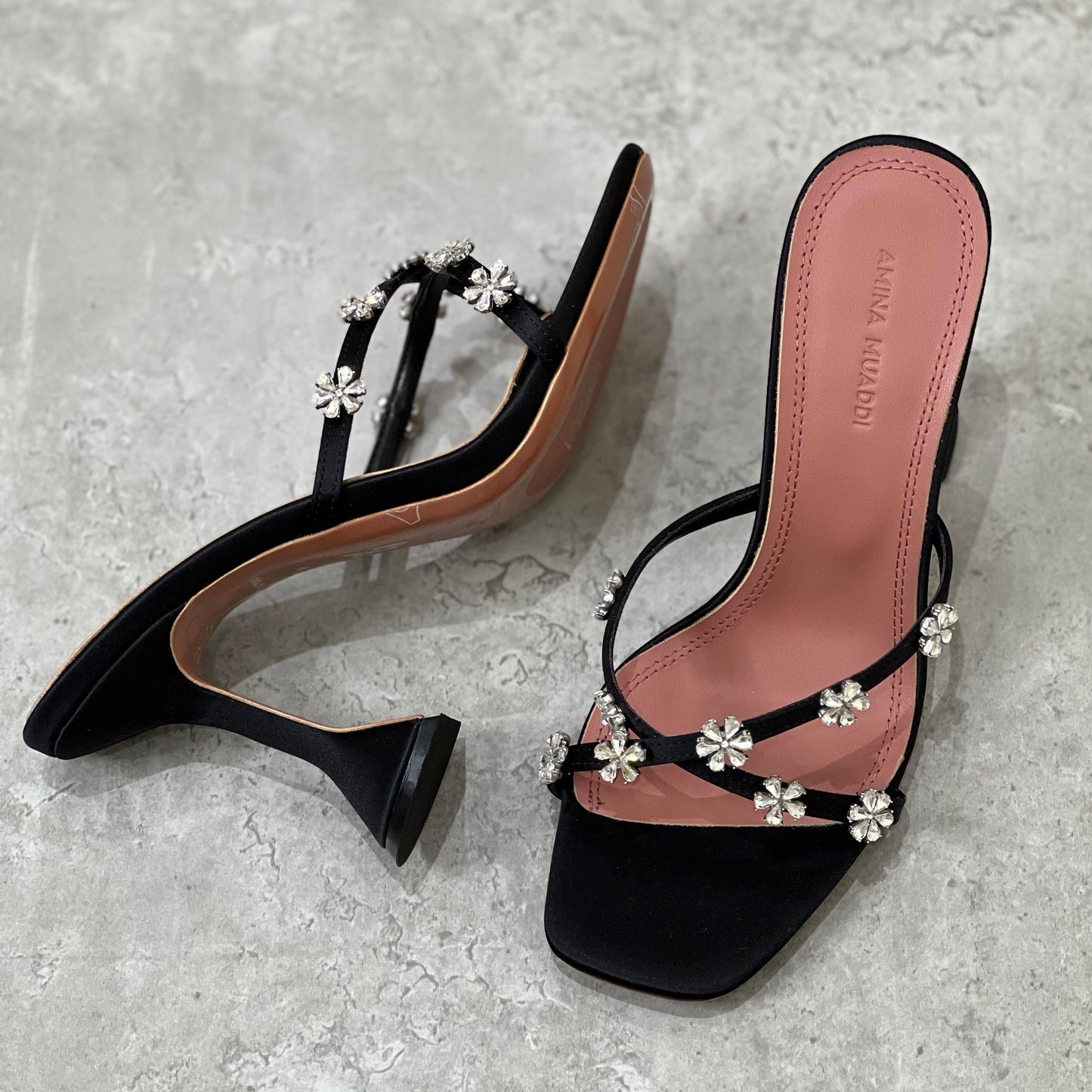 Amina Muaddi Style #6 Shoes