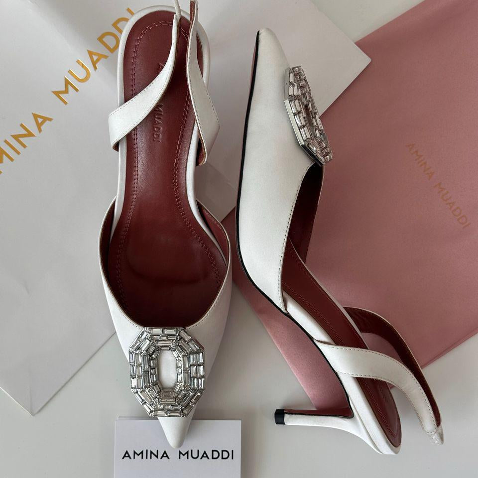 Amina Muaddi Style #7 Shoes